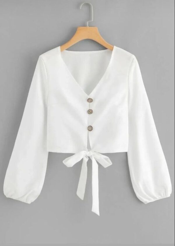 Women's Casual Long Sleeve Shirt - Image 2