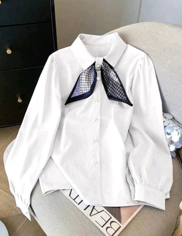 Modern Solid Color Summer Shirt - Image 4