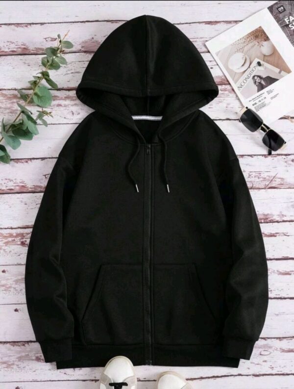 Women's Zip-Up Hoodie Sweatshirt - Image 2