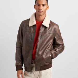 Rust Classic Leather Jacket