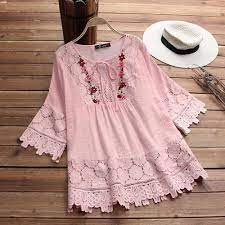 Tops women cotton