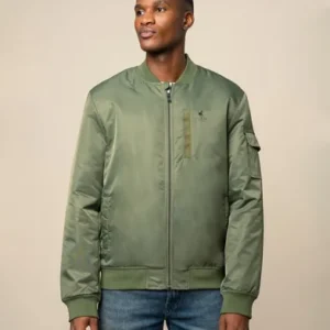 Forest Polo Bomber Jacket