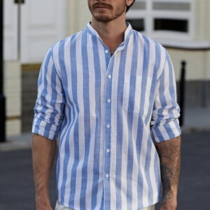 Skyline Contrast Long Sleeve Shirt