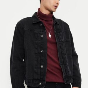 Noir Classic Denim Jacket