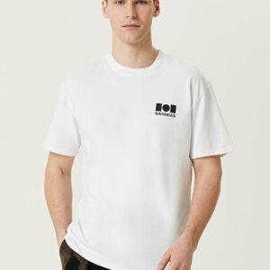 White Print T-Shirt